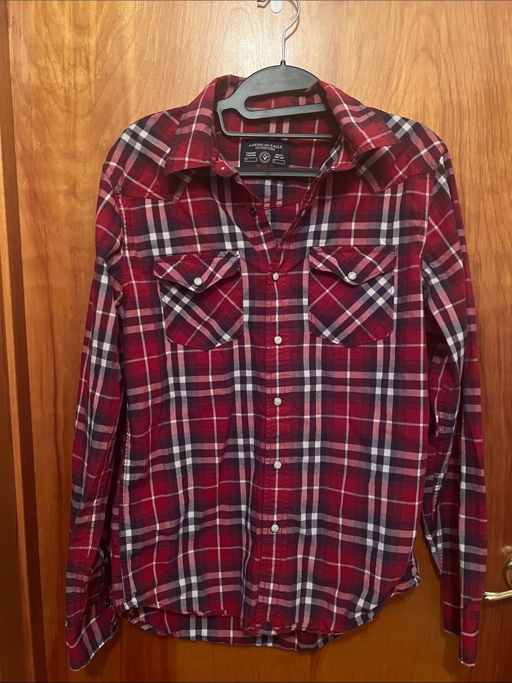 American Eagle women’s button down.